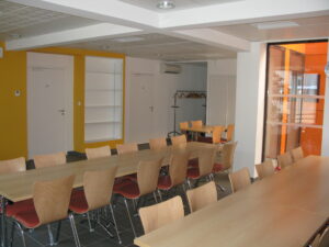 salle de l'espace social intérieur