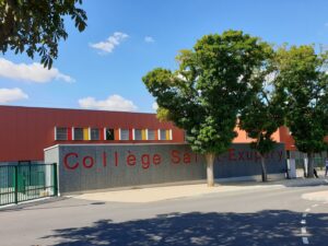 façade du collège saint exupéry jaunay marigny