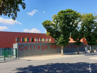 façade du collège saint exupéry jaunay marigny