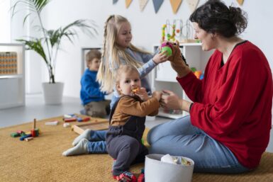 assistante maternelle avec 3 enfants
