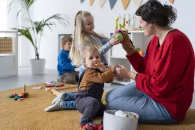 assistante maternelle avec 3 enfants