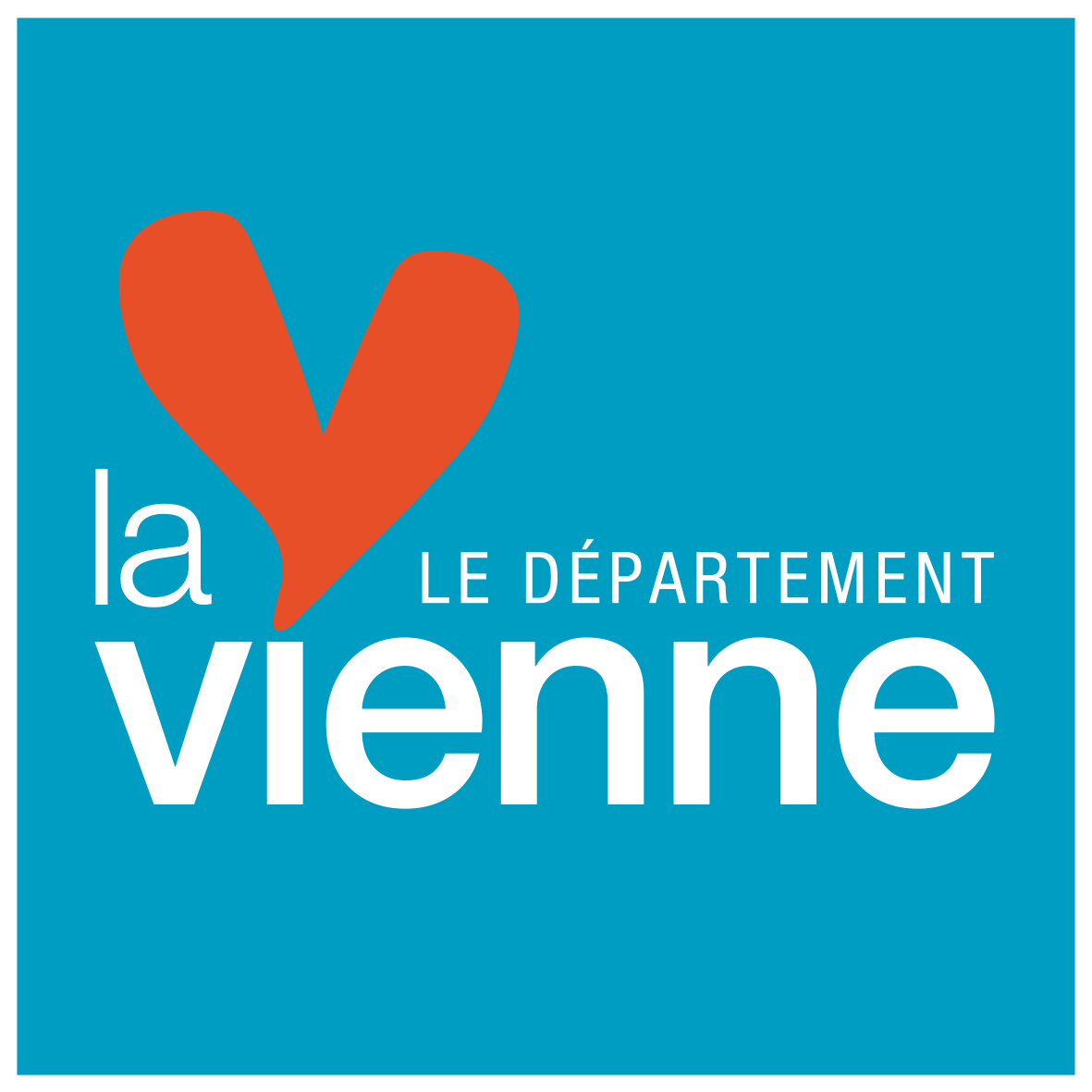 Logo Département-86 bleu et rouge