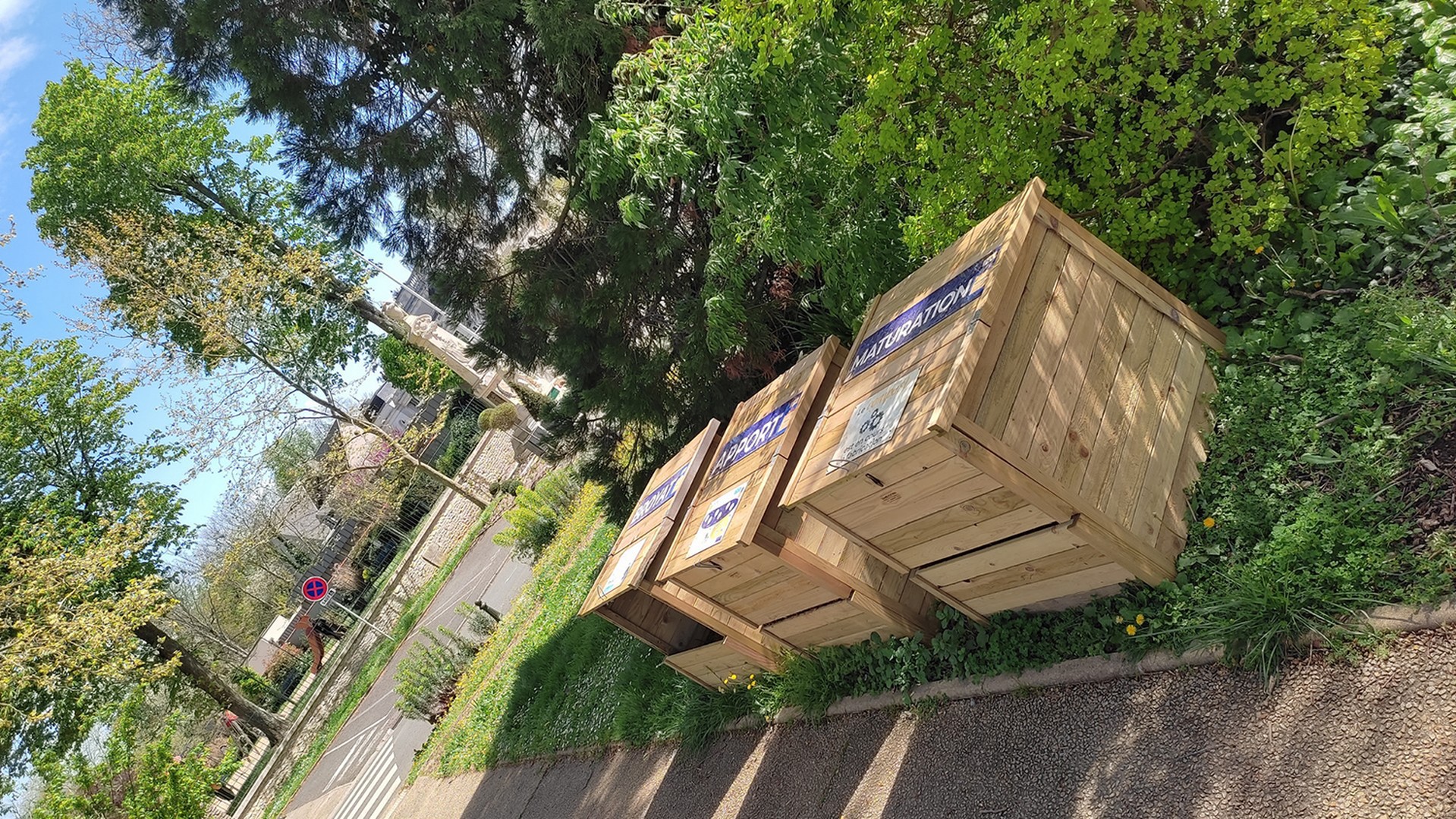 composteurs collectifs pour que les habitants puissent composter même en logements collectifs