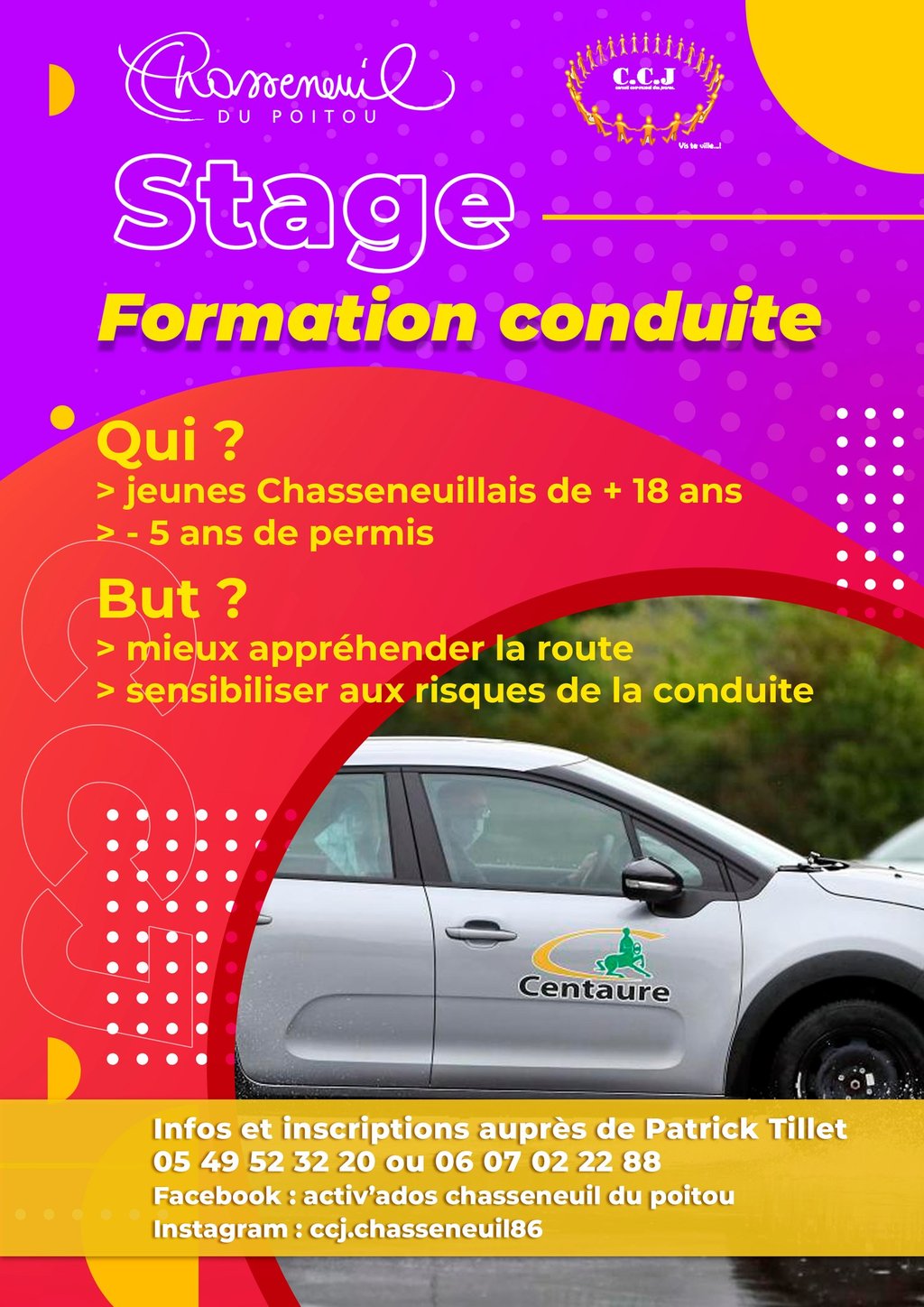 stage conduite