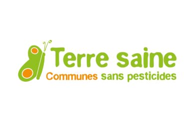 logo terre saine papillon pour zéro pesticide
