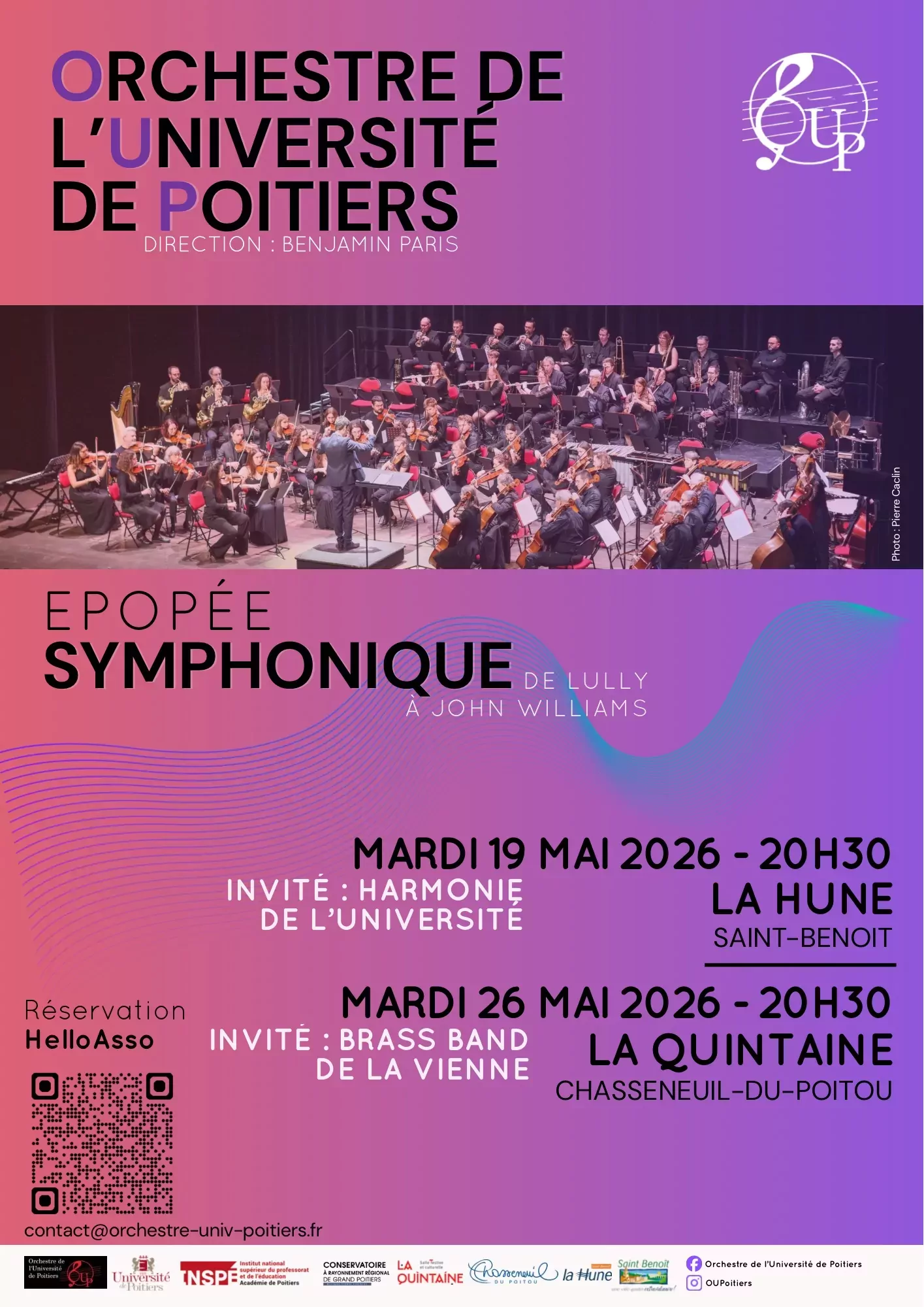 Affiche OUP Mai 26 Concert de Printemps
