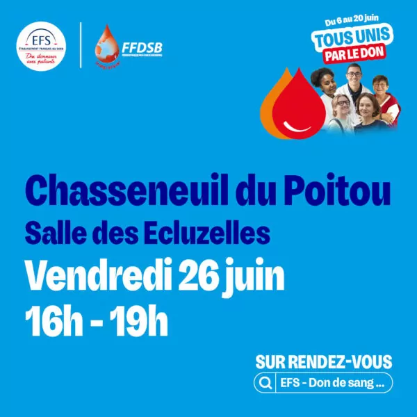 collecte de sang 26 juin