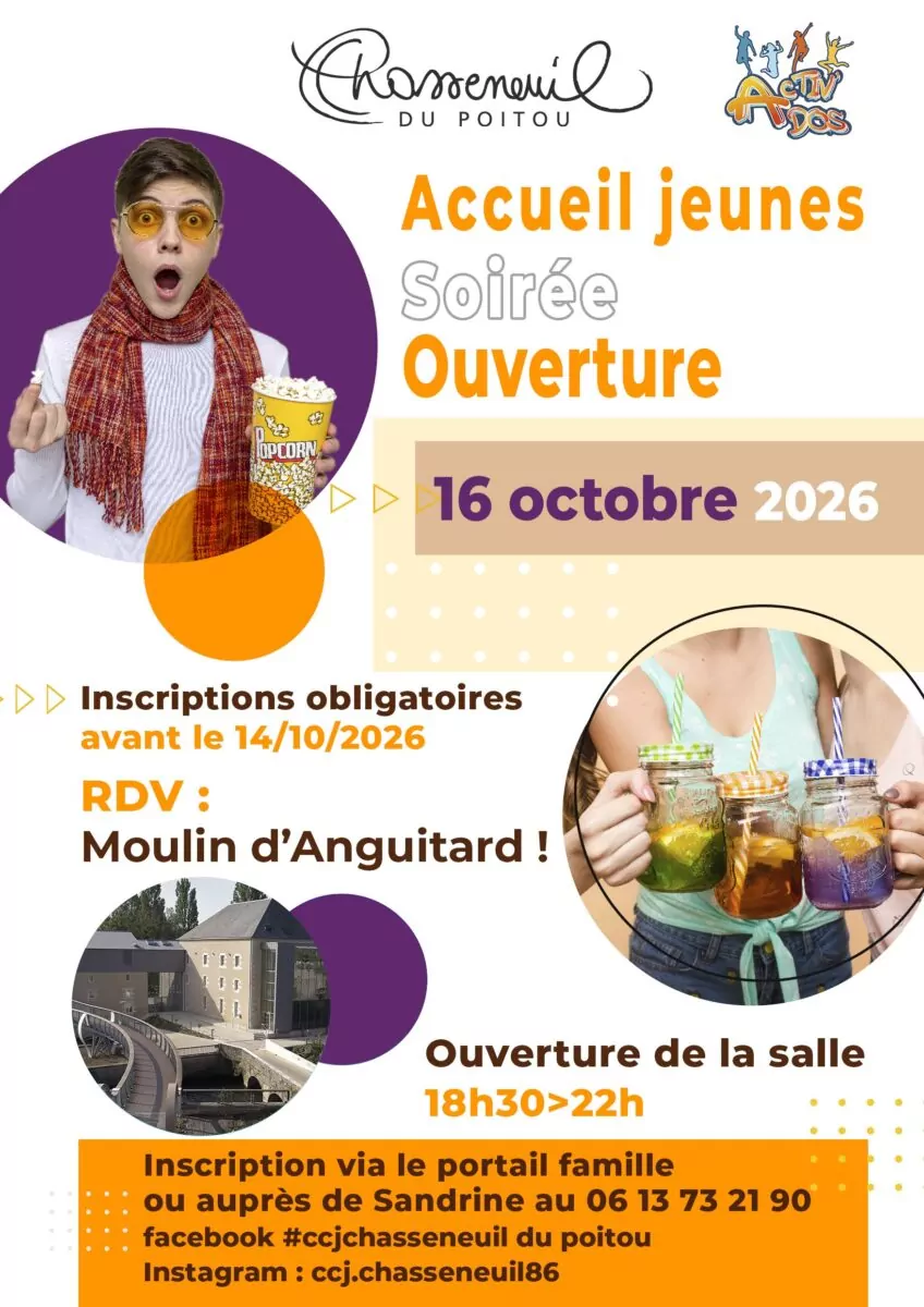 soirée accueil jeunes ouverture