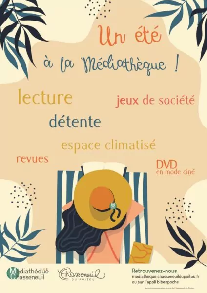 Fraîcheur à la médiathèque