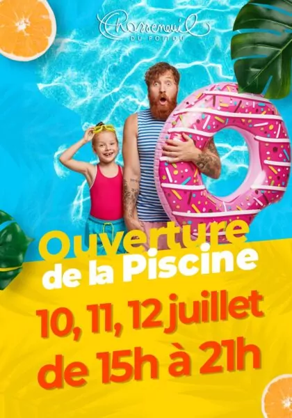 Nocturne à la piscine !
