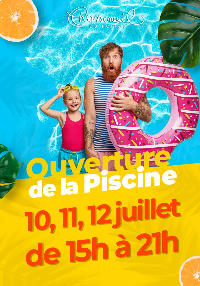 Nocturne à la piscine !