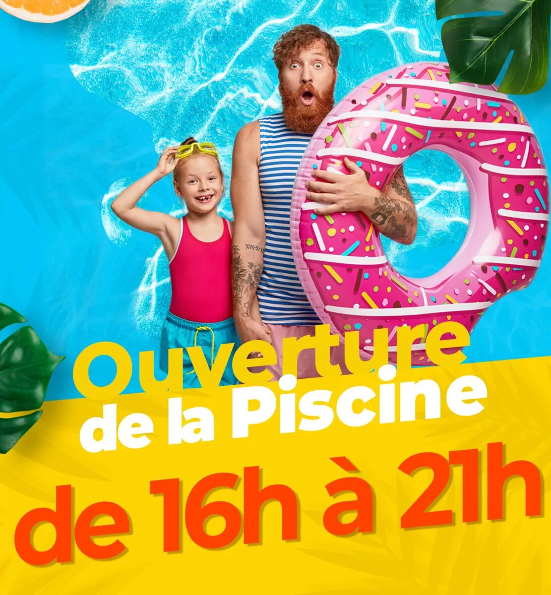 Nocturne à la piscine